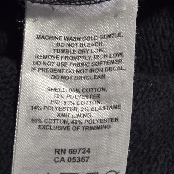 Columbia Sportswear Men's Heather Black Quarter Zip Fleece Sweater Size Large - Picture 10 of 11